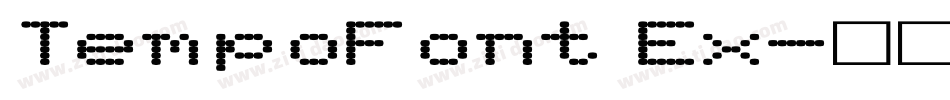 TempoFont Ex字体转换